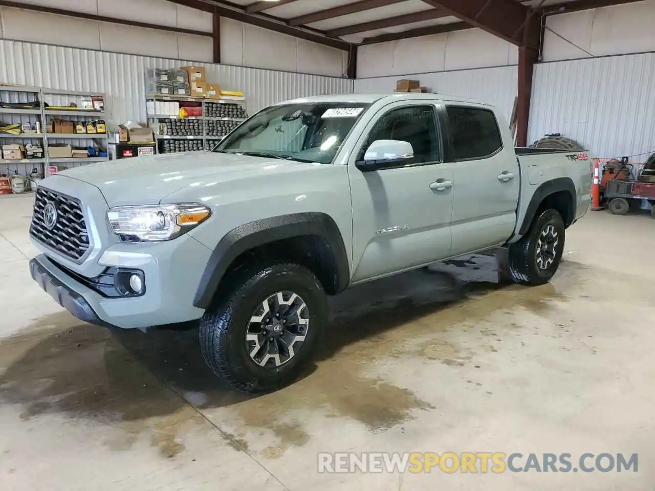 1 Photograph of a damaged car 3TMCZ5ANXNM495421 TOYOTA TACOMA 2022