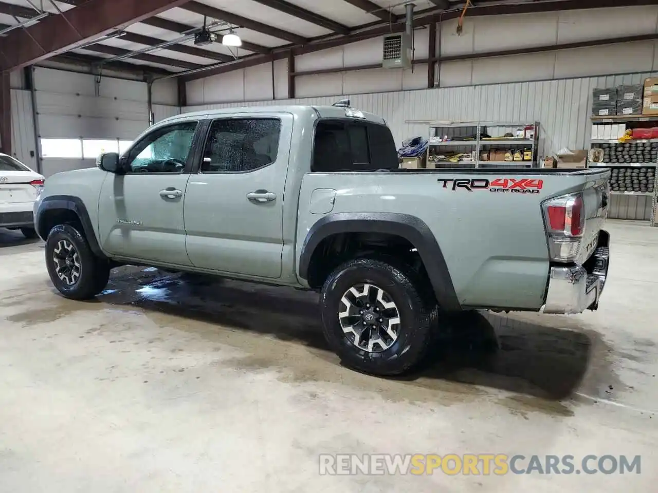 2 Photograph of a damaged car 3TMCZ5ANXNM495421 TOYOTA TACOMA 2022