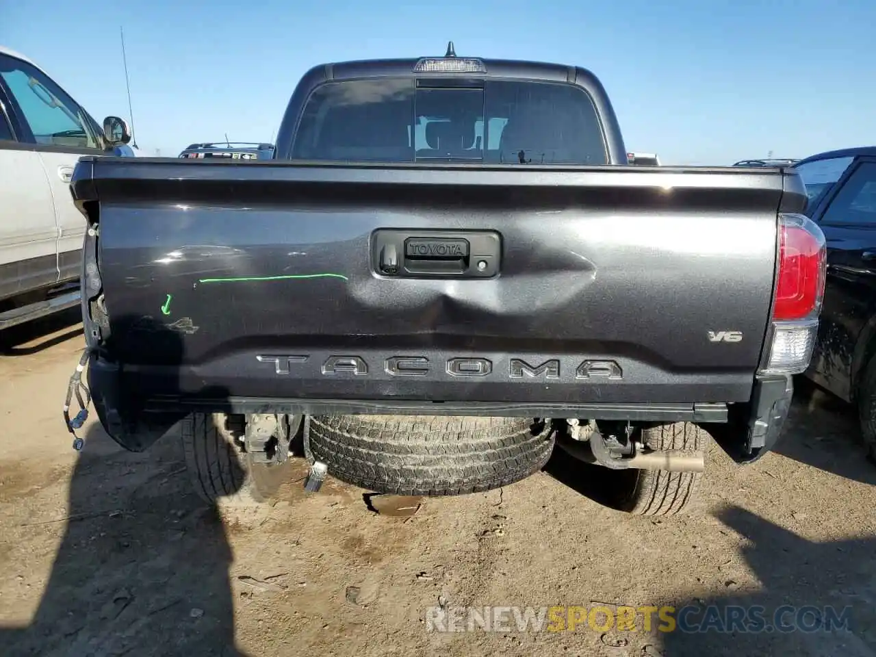 6 Photograph of a damaged car 3TMCZ5ANXNM511830 TOYOTA TACOMA 2022