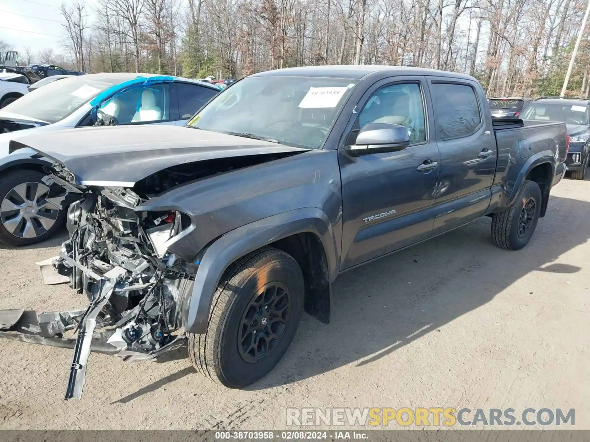 2 Photograph of a damaged car 3TMDZ5BN0NM138879 TOYOTA TACOMA 2022