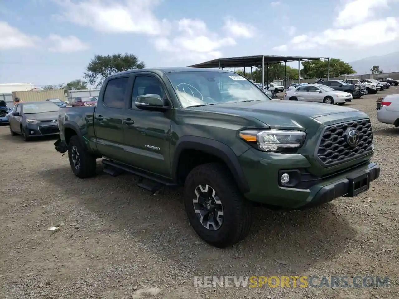 1 Photograph of a damaged car 3TMDZ5BN1NM123579 TOYOTA TACOMA 2022