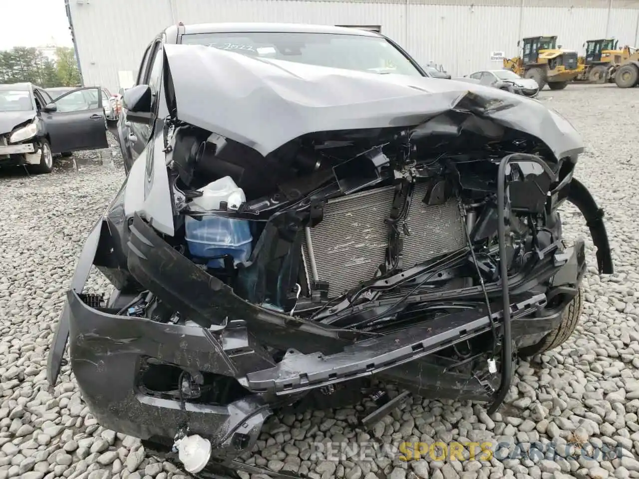 9 Photograph of a damaged car 3TMDZ5BN1NM127020 TOYOTA TACOMA 2022