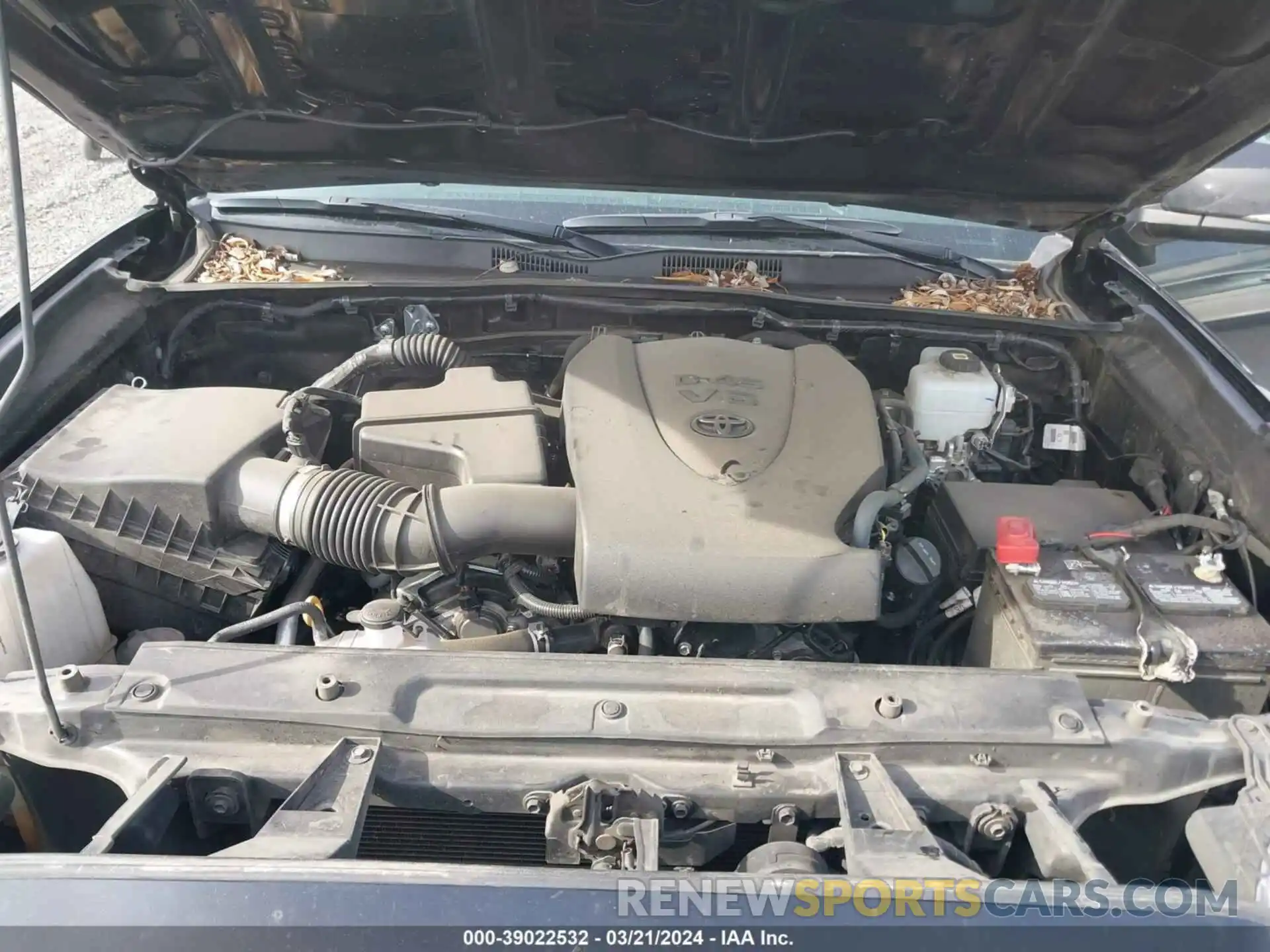 10 Photograph of a damaged car 3TMDZ5BN2NM128970 TOYOTA TACOMA 2022