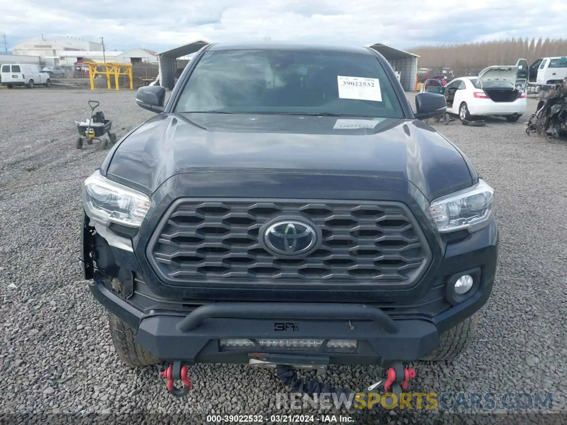 13 Photograph of a damaged car 3TMDZ5BN2NM128970 TOYOTA TACOMA 2022