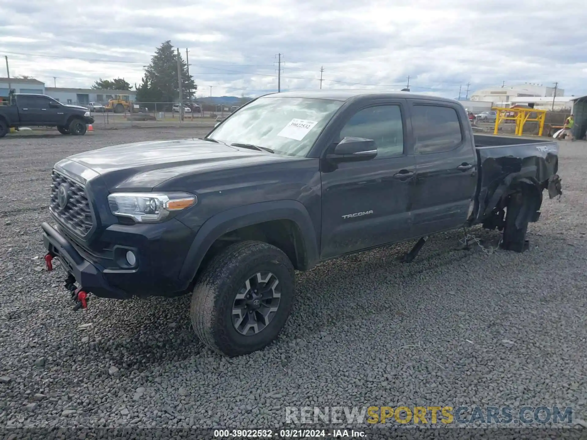 2 Photograph of a damaged car 3TMDZ5BN2NM128970 TOYOTA TACOMA 2022