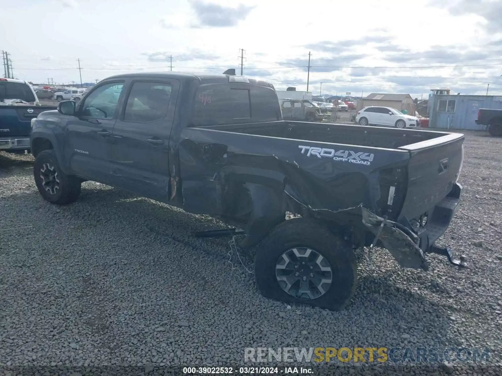 3 Photograph of a damaged car 3TMDZ5BN2NM128970 TOYOTA TACOMA 2022