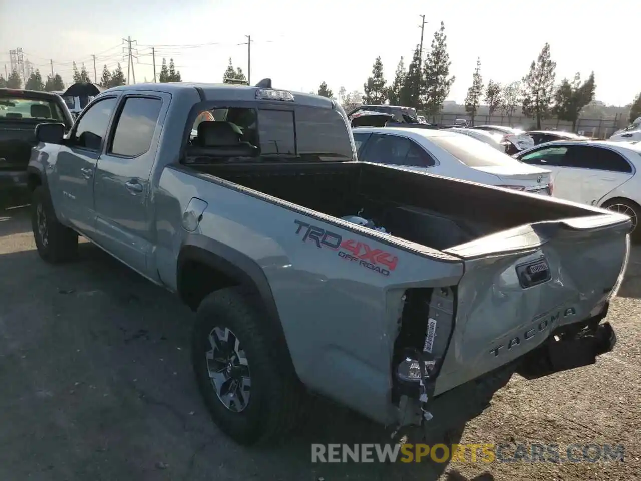 3 Photograph of a damaged car 3TMDZ5BN2NM132971 TOYOTA TACOMA 2022