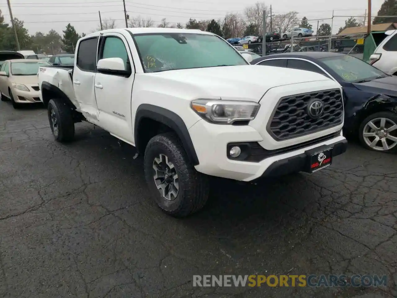 1 Photograph of a damaged car 3TMDZ5BN3NM122000 TOYOTA TACOMA 2022