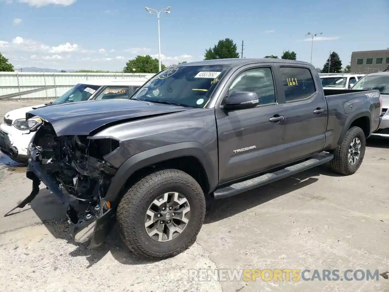 2 Photograph of a damaged car 3TMDZ5BN3NM128203 TOYOTA TACOMA 2022