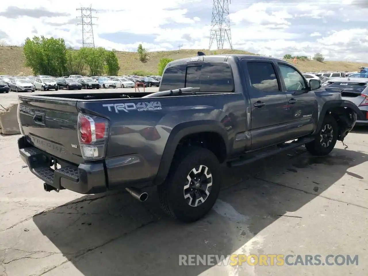 4 Photograph of a damaged car 3TMDZ5BN3NM128203 TOYOTA TACOMA 2022