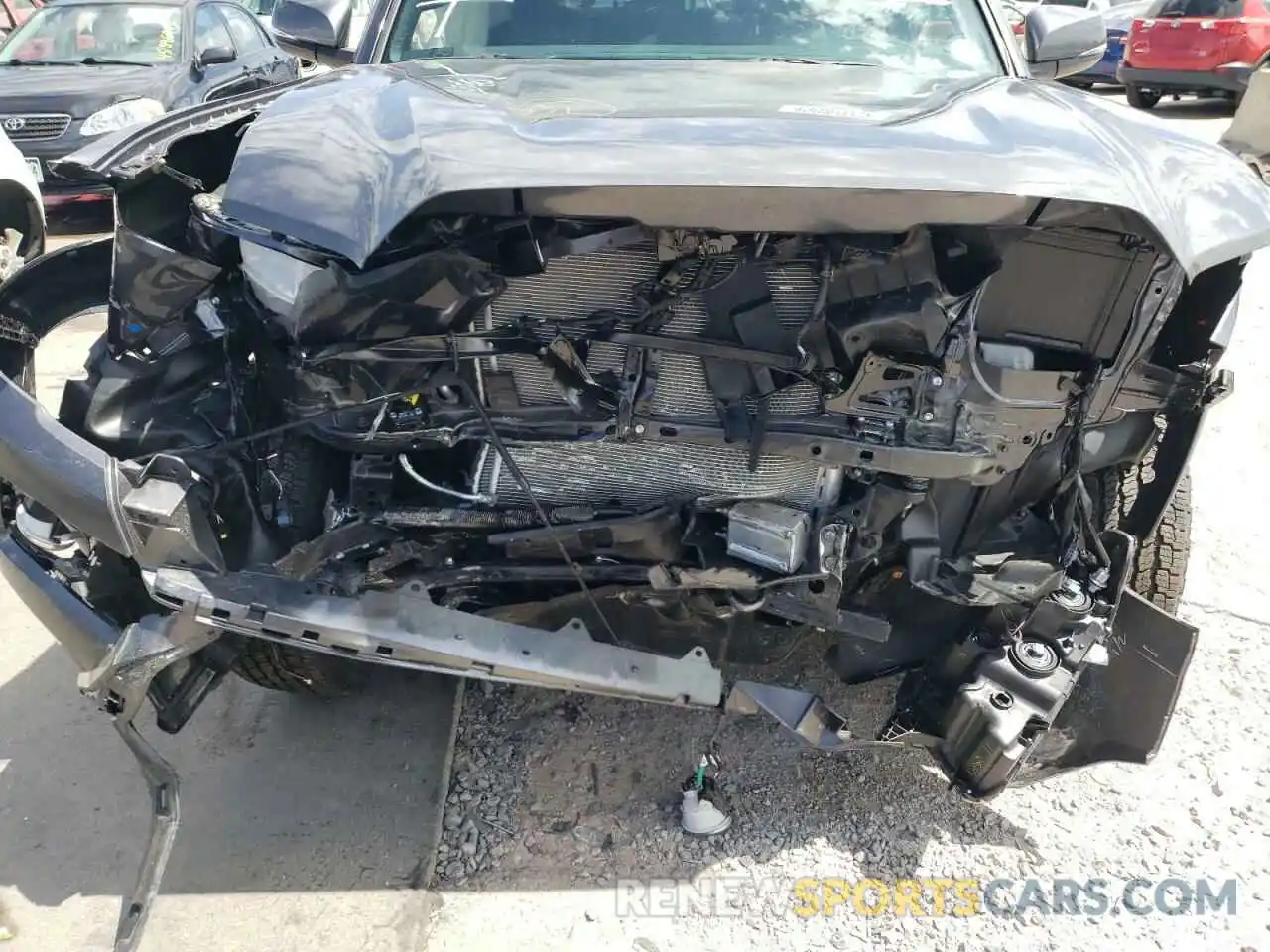 9 Photograph of a damaged car 3TMDZ5BN3NM128203 TOYOTA TACOMA 2022