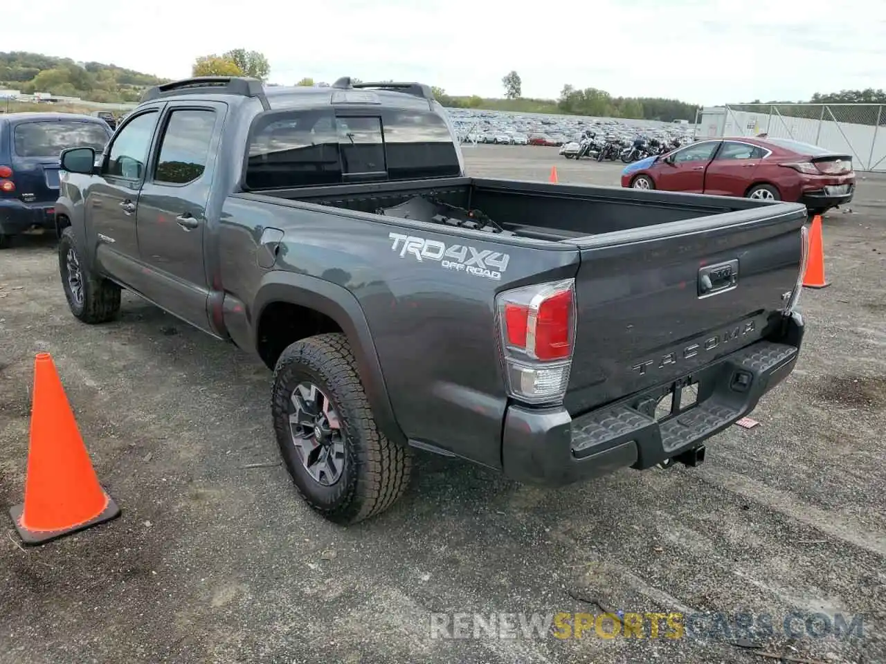 3 Photograph of a damaged car 3TMDZ5BN3NM134177 TOYOTA TACOMA 2022