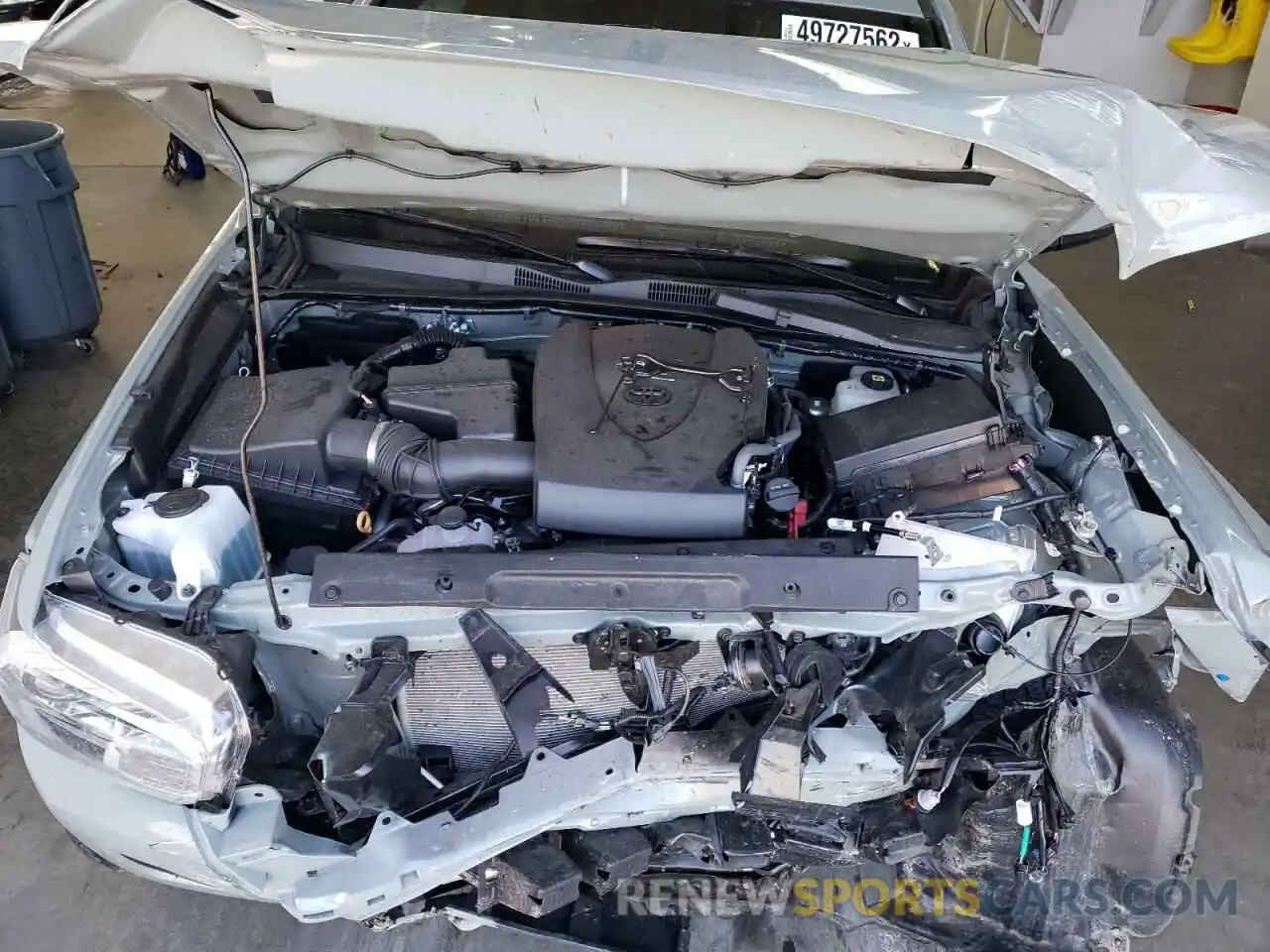 7 Photograph of a damaged car 3TMDZ5BN5NM124802 TOYOTA TACOMA 2022