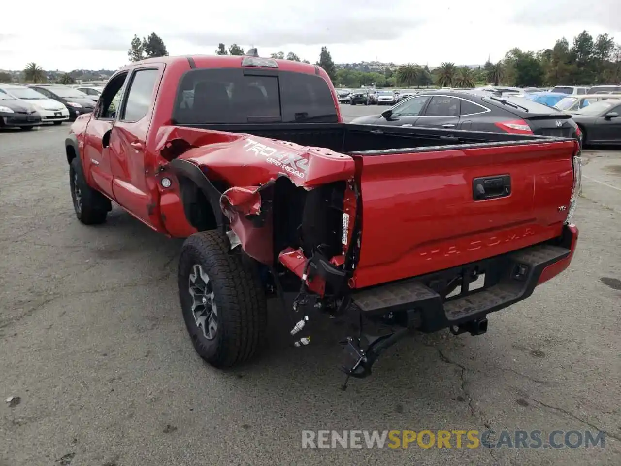 3 Photograph of a damaged car 3TMDZ5BN6NM127918 TOYOTA TACOMA 2022