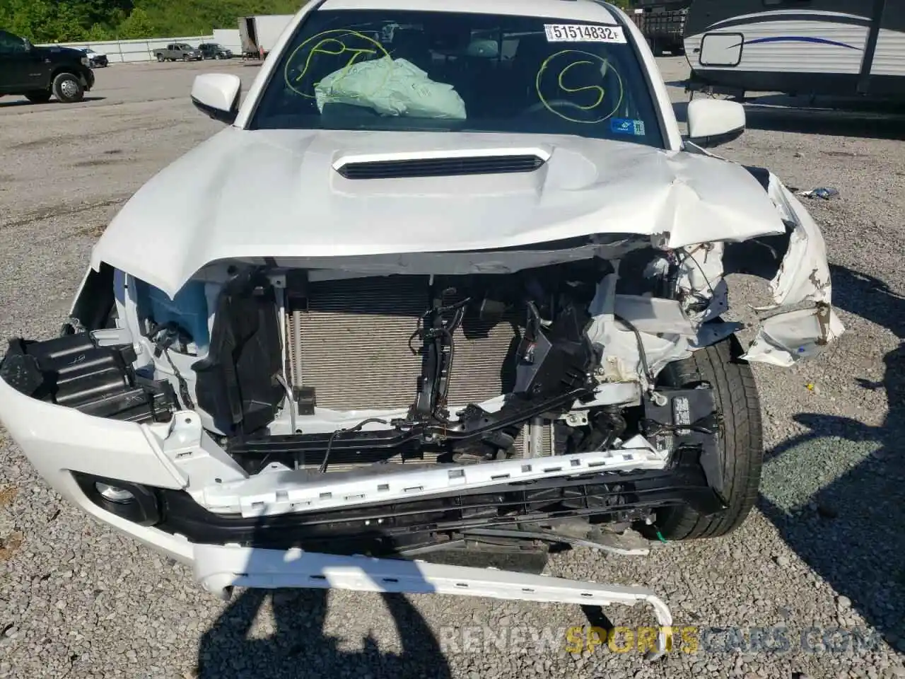 7 Photograph of a damaged car 3TMDZ5BN8NM122252 TOYOTA TACOMA 2022