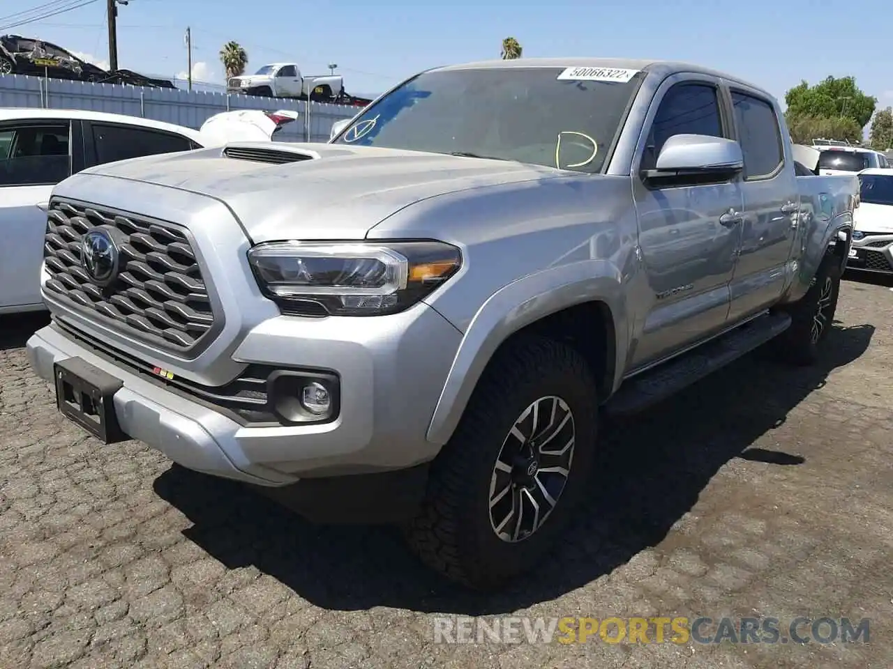 2 Photograph of a damaged car 3TMDZ5BN8NM127029 TOYOTA TACOMA 2022