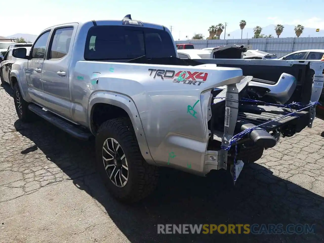 3 Photograph of a damaged car 3TMDZ5BN8NM127029 TOYOTA TACOMA 2022