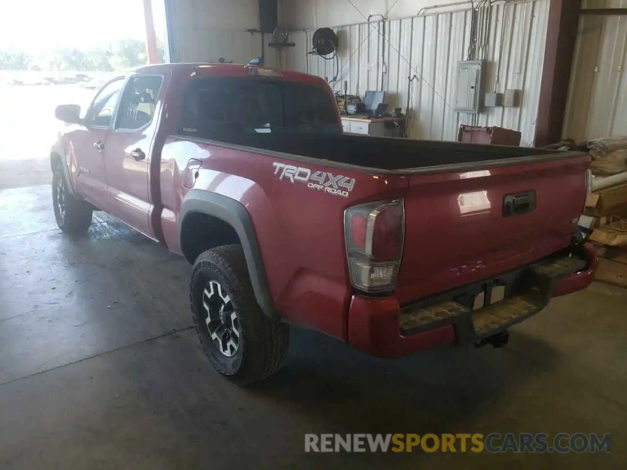 3 Photograph of a damaged car 3TMDZ5BN8NM127290 TOYOTA TACOMA 2022