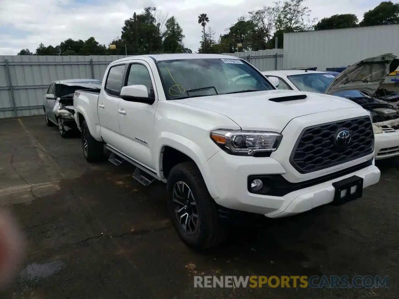 1 Photograph of a damaged car 3TMDZ5BN8NM127628 TOYOTA TACOMA 2022