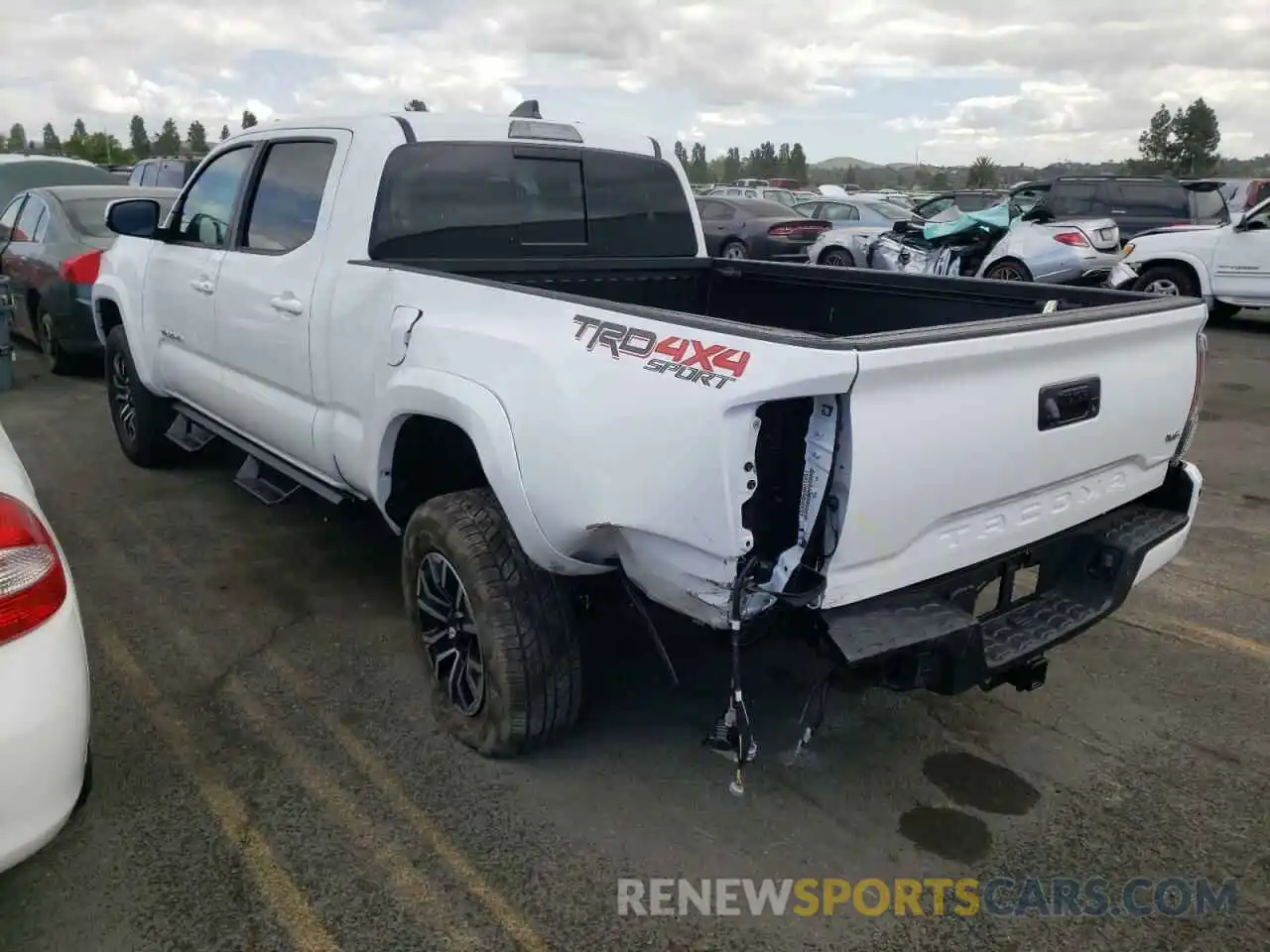 3 Photograph of a damaged car 3TMDZ5BN8NM127628 TOYOTA TACOMA 2022