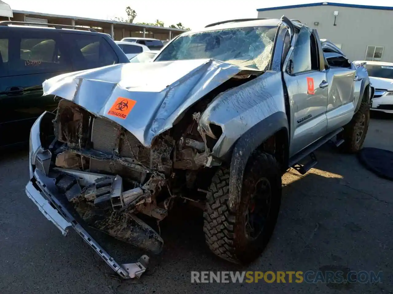 2 Photograph of a damaged car 3TMDZ5BN8NM130707 TOYOTA TACOMA 2022