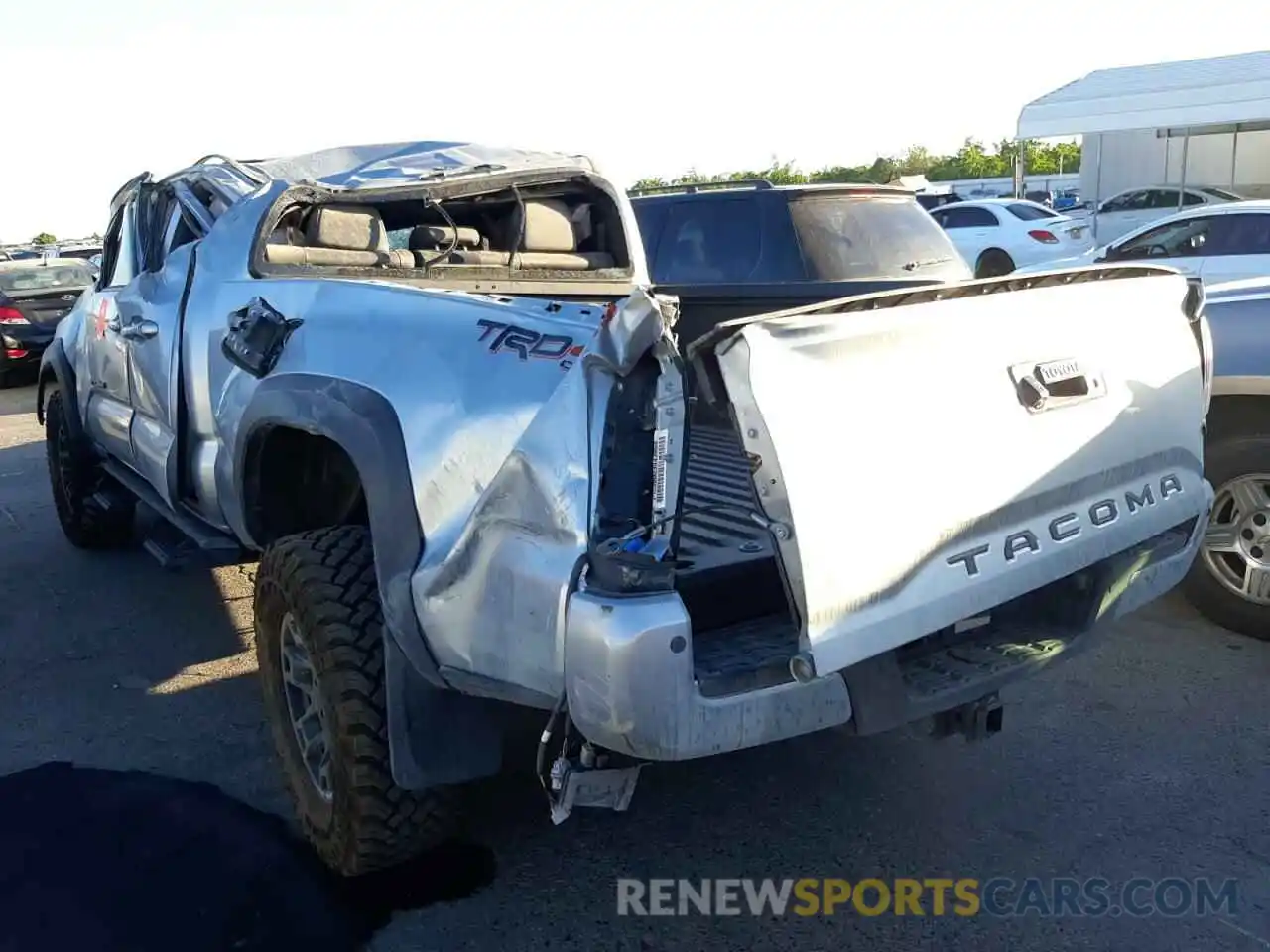 3 Photograph of a damaged car 3TMDZ5BN8NM130707 TOYOTA TACOMA 2022