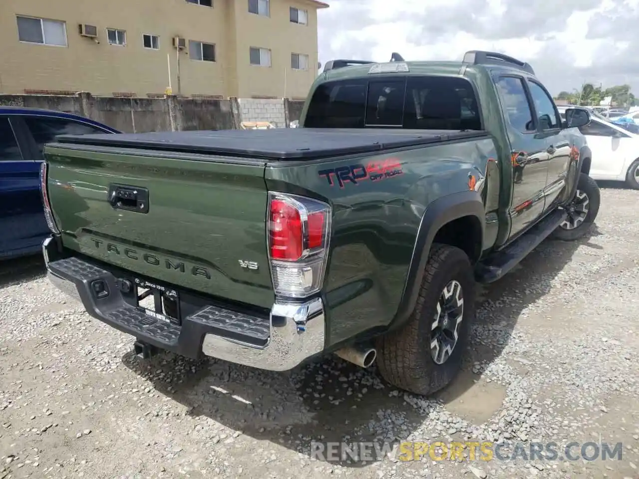 4 Фотография поврежденного автомобиля 3TMDZ5BN9NM121966 TOYOTA TACOMA 2022