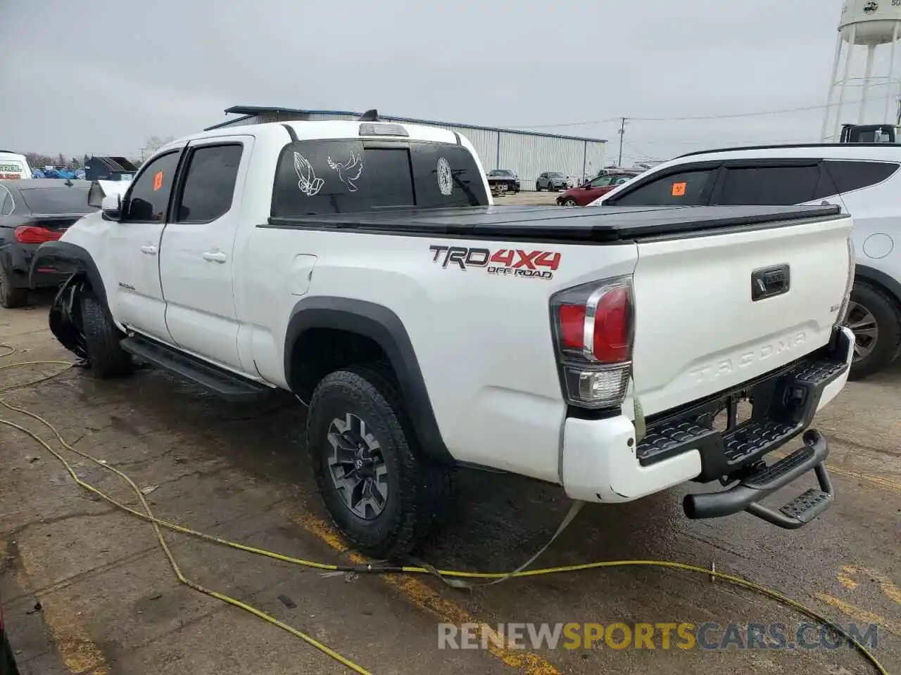 2 Photograph of a damaged car 3TMDZ5BN9NM122552 TOYOTA TACOMA 2022