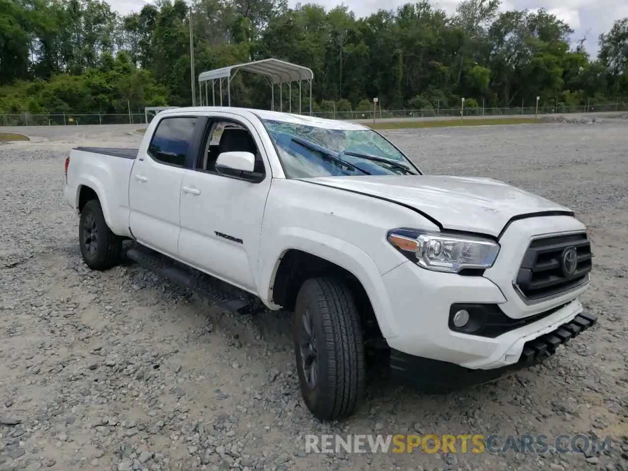 1 Photograph of a damaged car 3TMDZ5BN9NM123281 TOYOTA TACOMA 2022