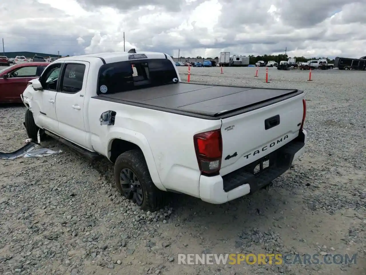 3 Photograph of a damaged car 3TMDZ5BN9NM123281 TOYOTA TACOMA 2022