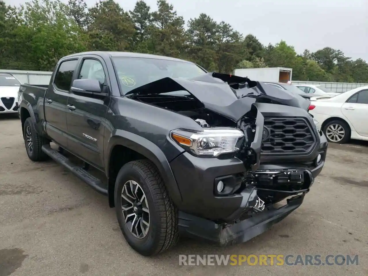 1 Photograph of a damaged car 3TMDZ5BN9NM129971 TOYOTA TACOMA 2022