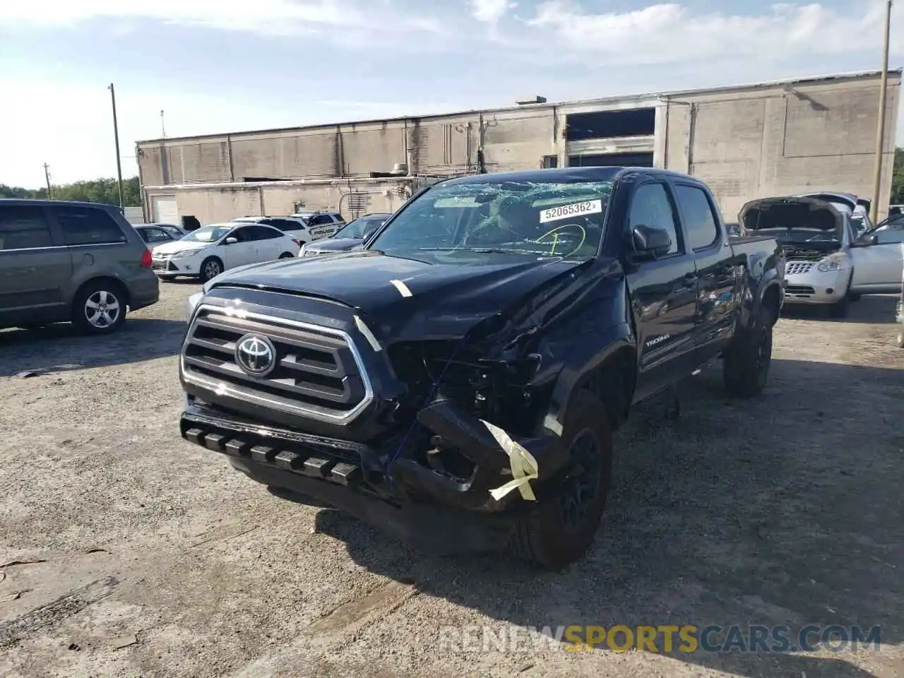 9 Photograph of a damaged car 3TMDZ5BNXNM121300 TOYOTA TACOMA 2022