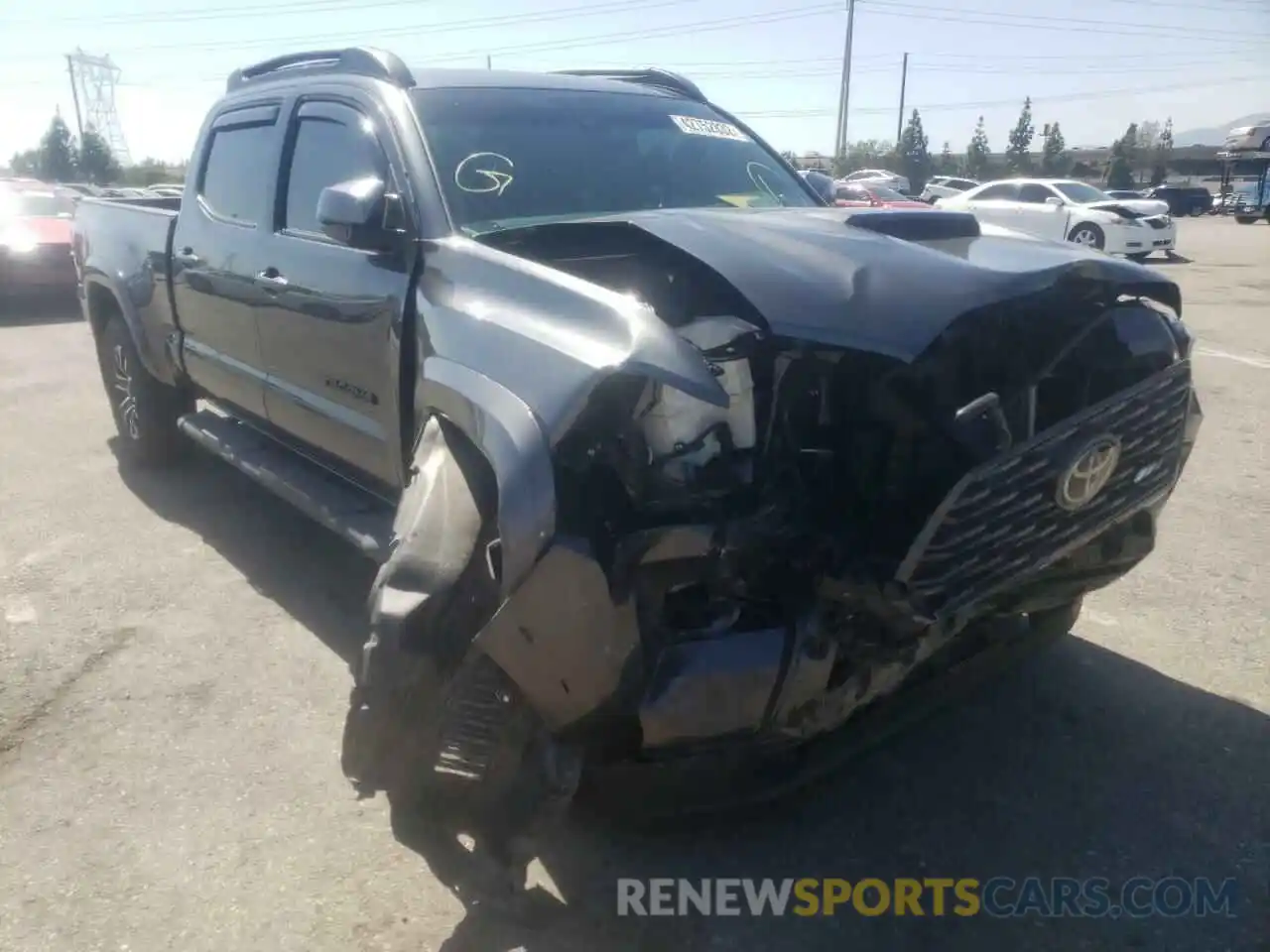 1 Photograph of a damaged car 3TMDZ5BNXNM121460 TOYOTA TACOMA 2022