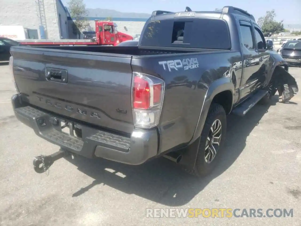 4 Photograph of a damaged car 3TMDZ5BNXNM121460 TOYOTA TACOMA 2022