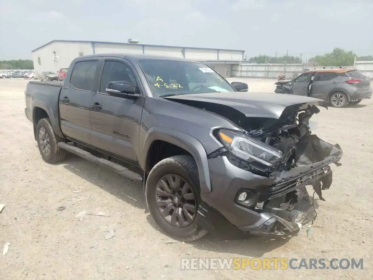 1 Photograph of a damaged car 3TMEZ5CN3NM173922 TOYOTA TACOMA 2022