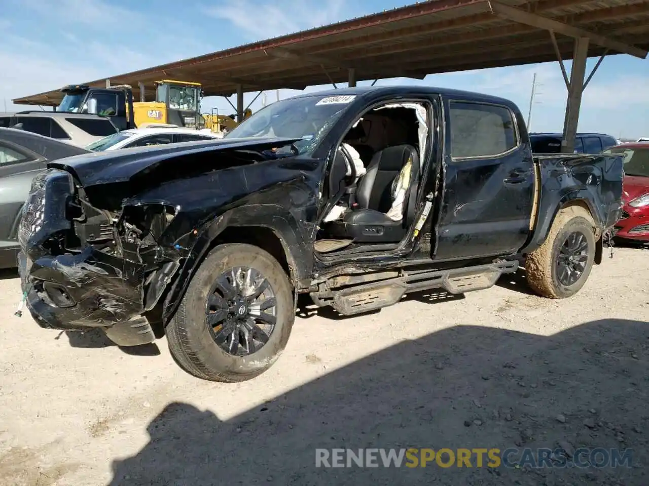 1 Photograph of a damaged car 3TMEZ5CN8NM176492 TOYOTA TACOMA 2022