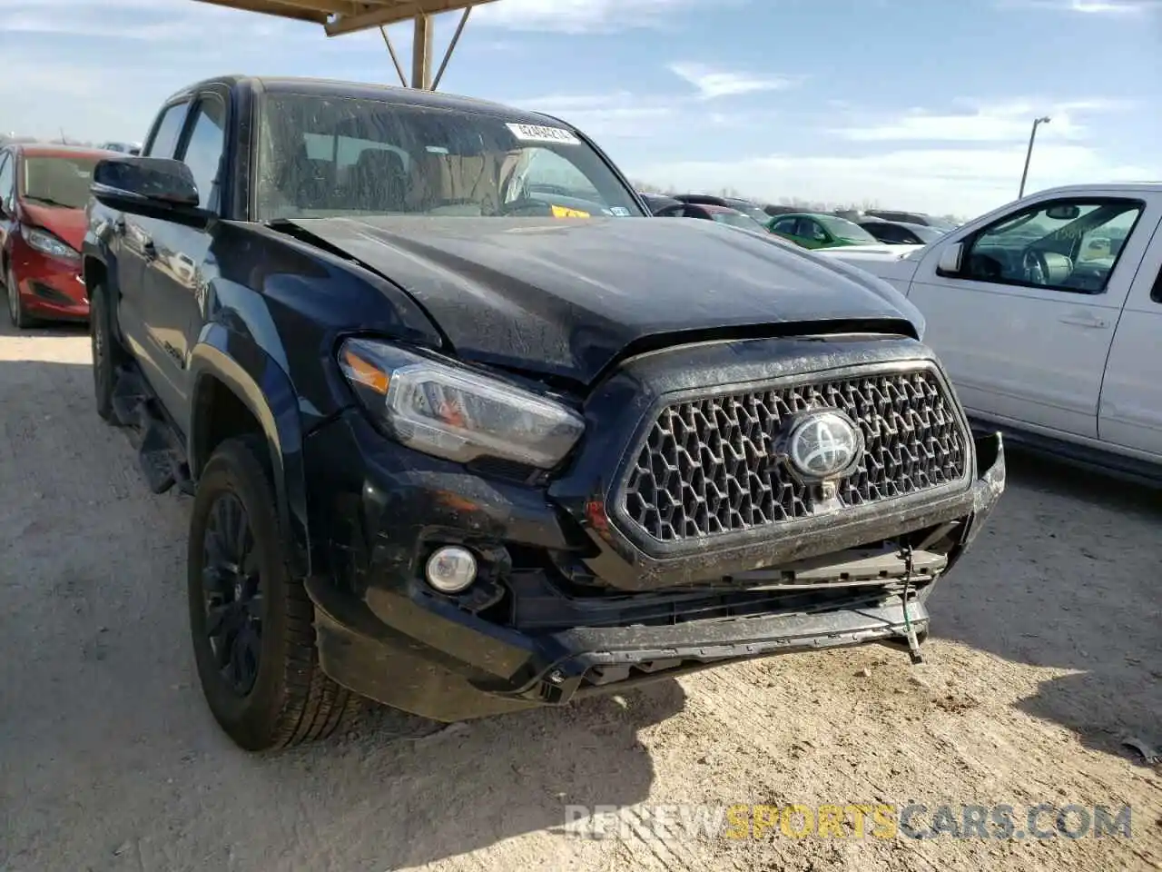 4 Photograph of a damaged car 3TMEZ5CN8NM176492 TOYOTA TACOMA 2022