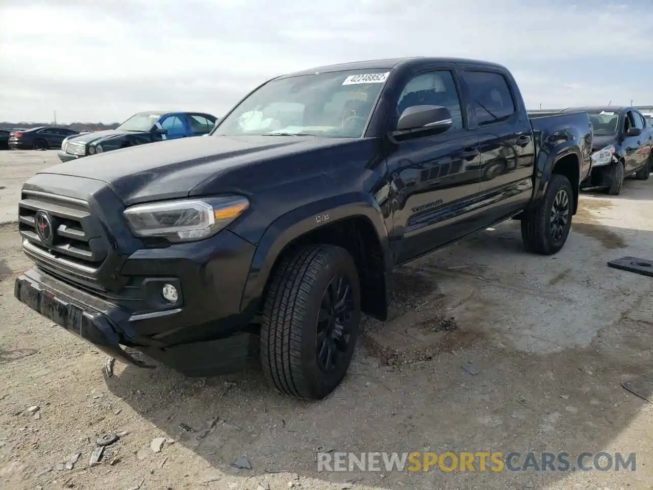 2 Photograph of a damaged car 3TMGZ5AN0NM464809 TOYOTA TACOMA 2022