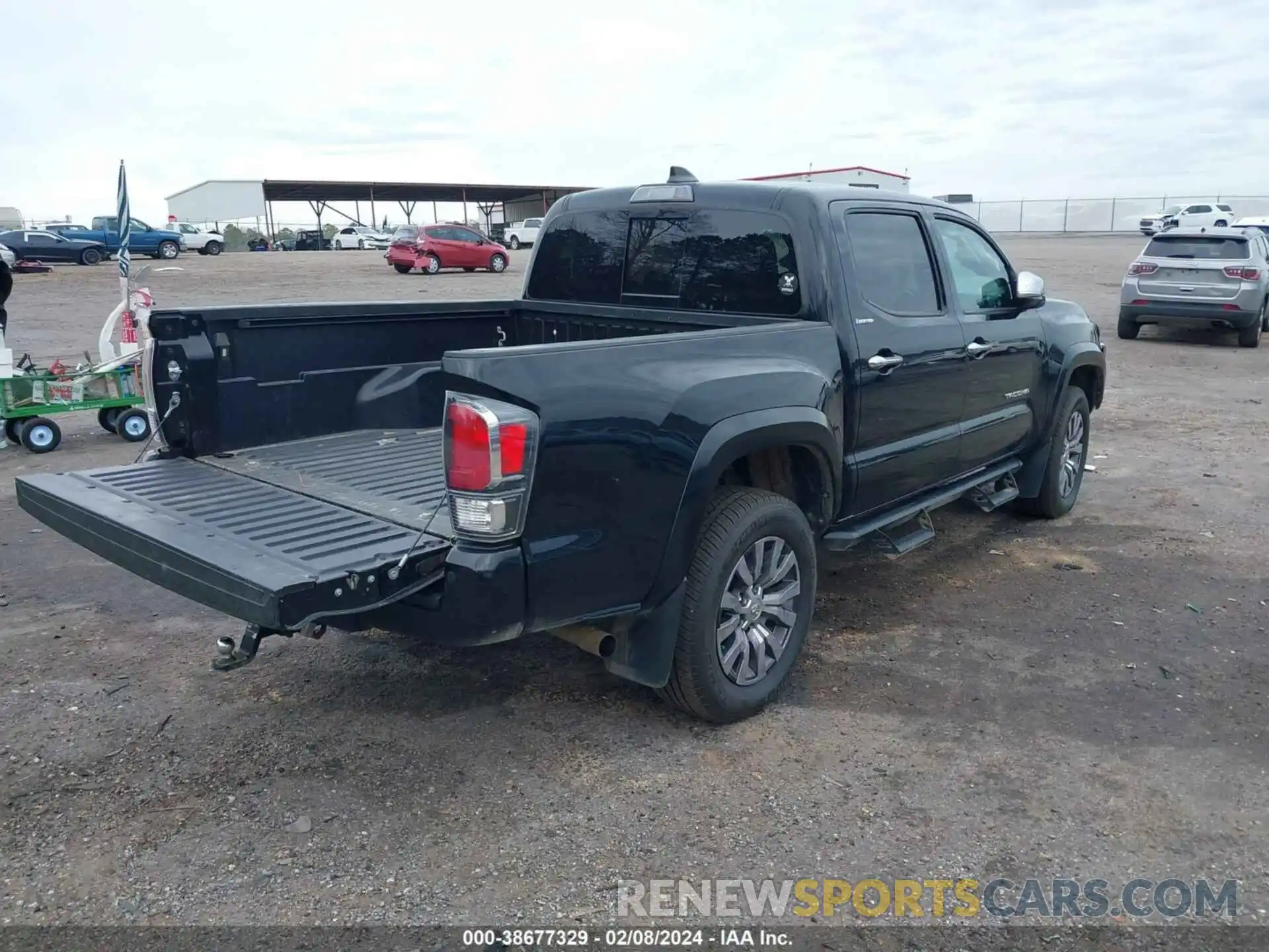 4 Photograph of a damaged car 3TMGZ5AN1NM473051 TOYOTA TACOMA 2022