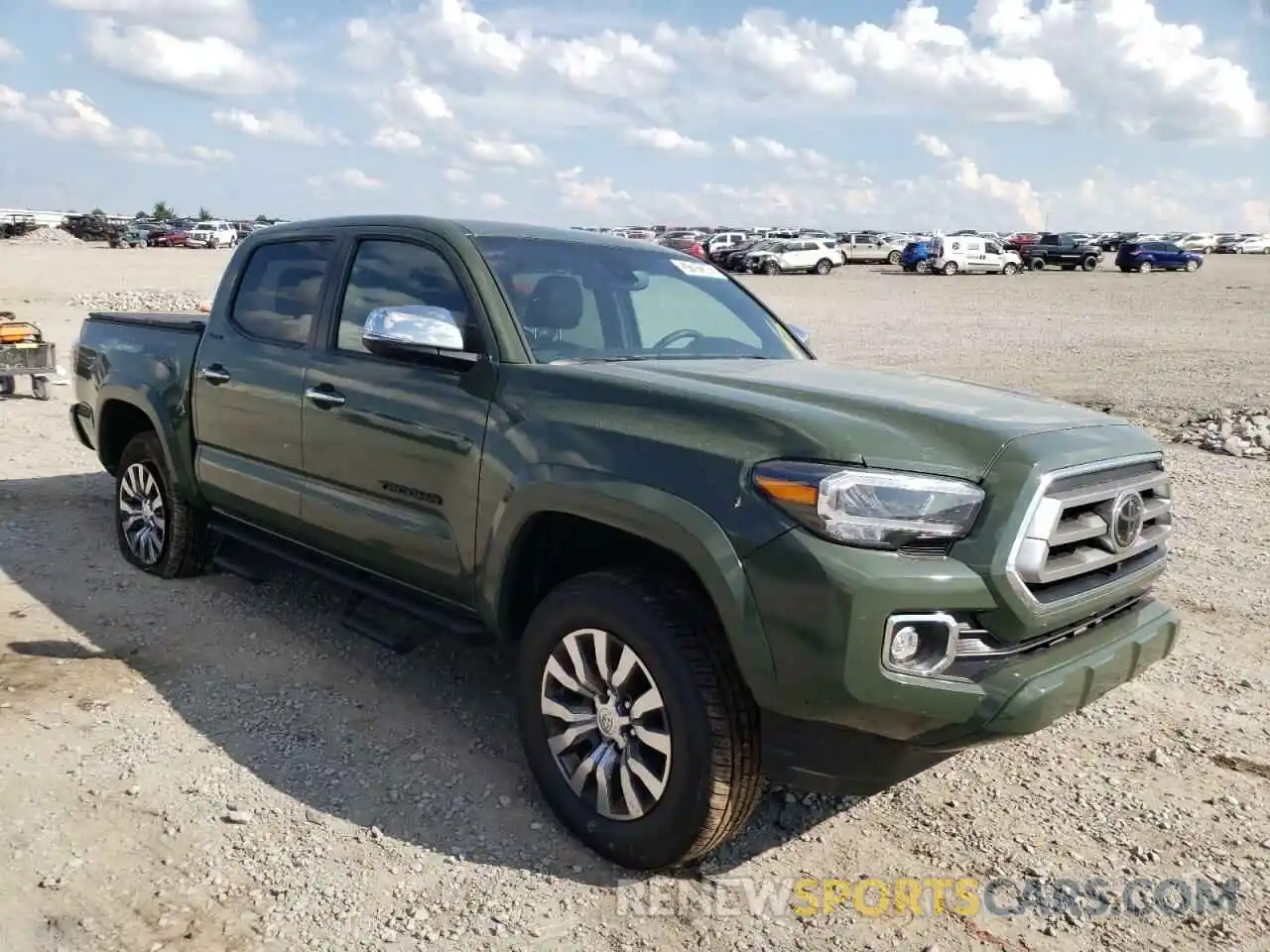 1 Photograph of a damaged car 3TMGZ5AN4NM501876 TOYOTA TACOMA 2022