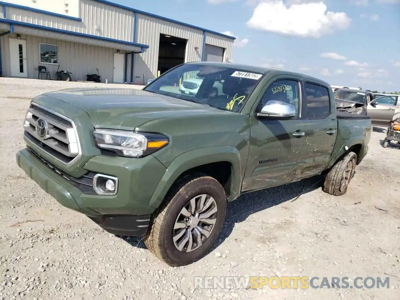 2 Photograph of a damaged car 3TMGZ5AN4NM501876 TOYOTA TACOMA 2022