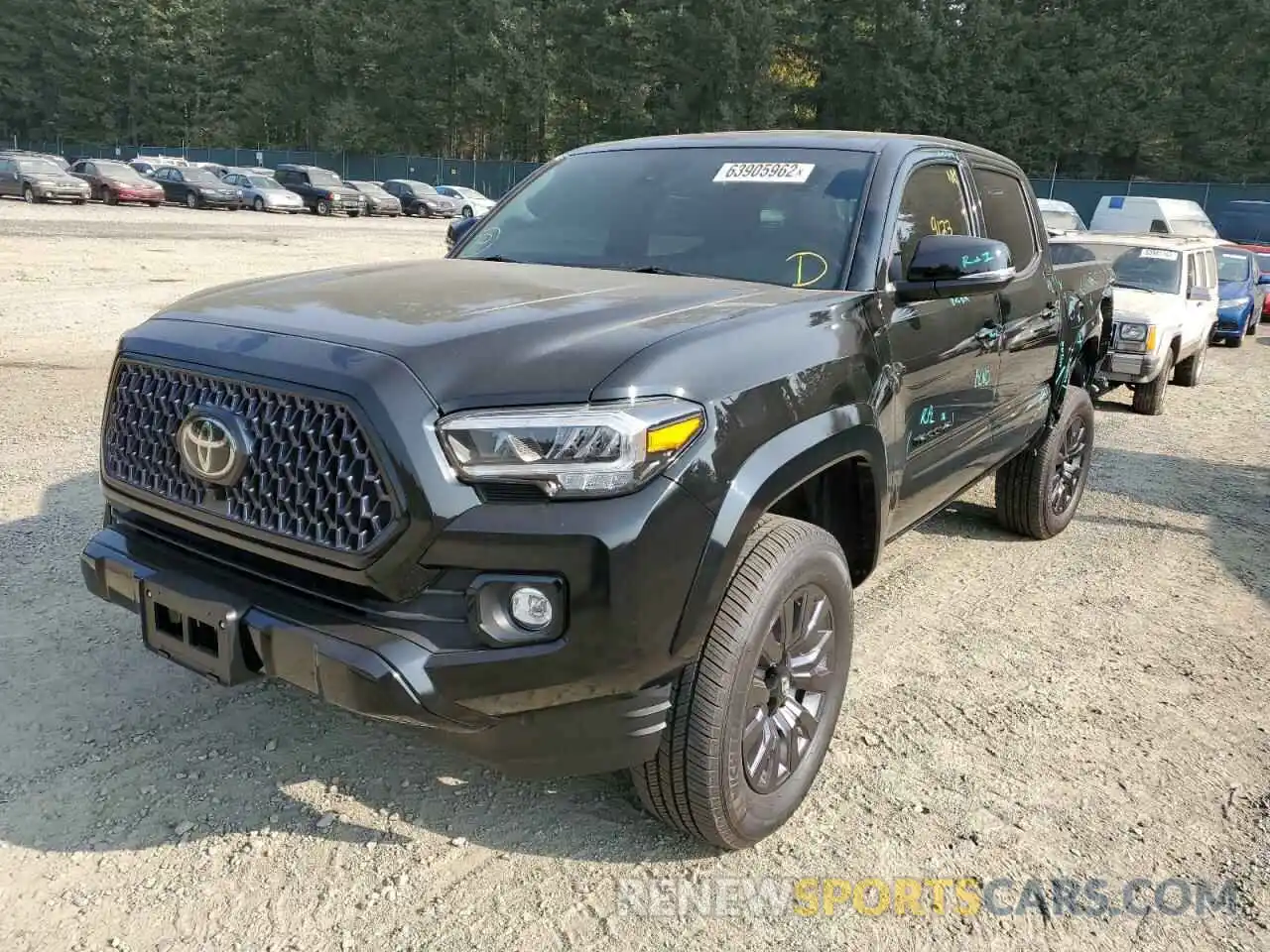 2 Photograph of a damaged car 3TMGZ5AN5NM467835 TOYOTA TACOMA 2022