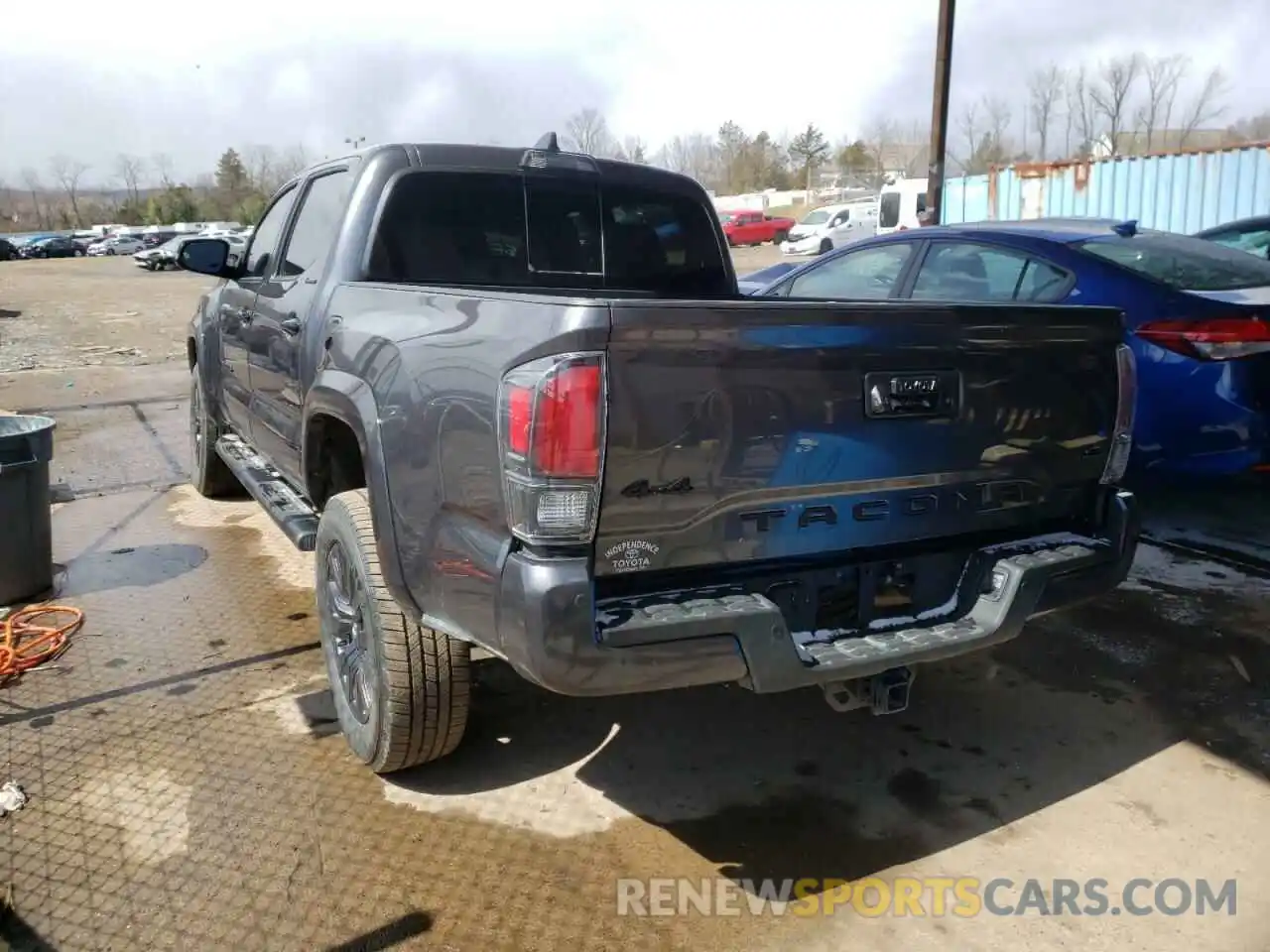 3 Photograph of a damaged car 3TMGZ5AN9NM462069 TOYOTA TACOMA 2022