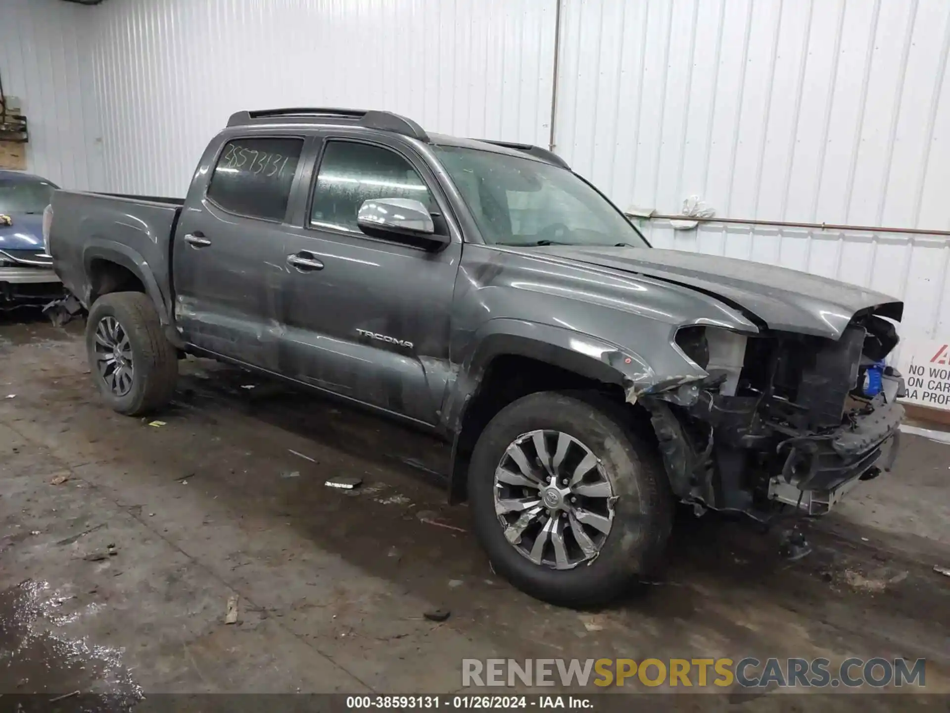 1 Photograph of a damaged car 3TMGZ5AN9NM466185 TOYOTA TACOMA 2022