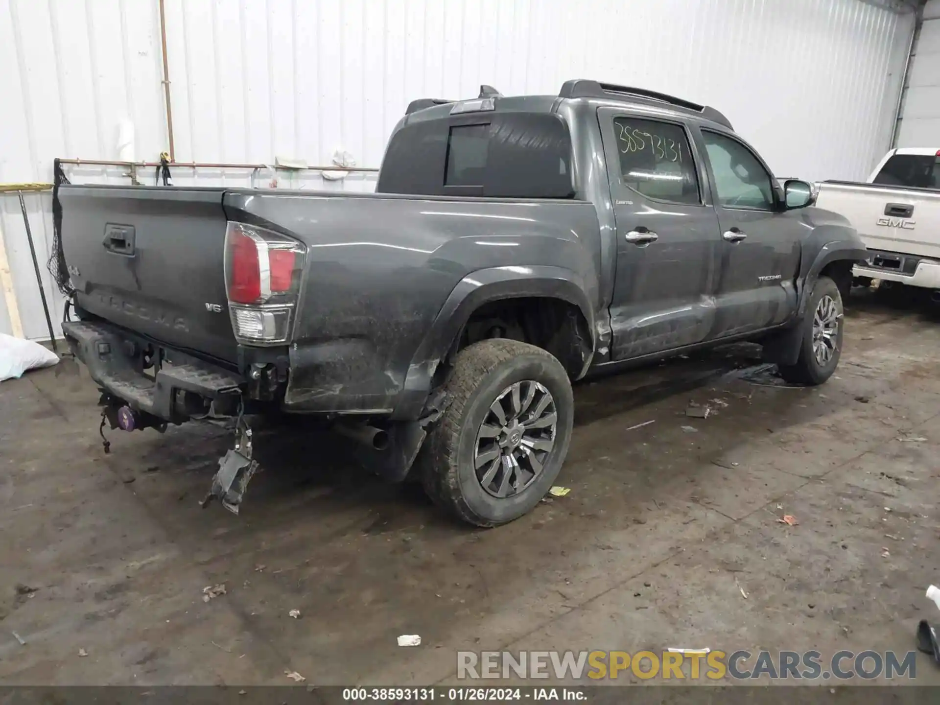 4 Photograph of a damaged car 3TMGZ5AN9NM466185 TOYOTA TACOMA 2022