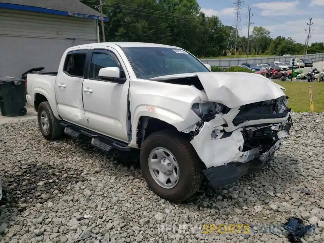 1 Photograph of a damaged car 3TYAX5GN0NT047620 TOYOTA TACOMA 2022