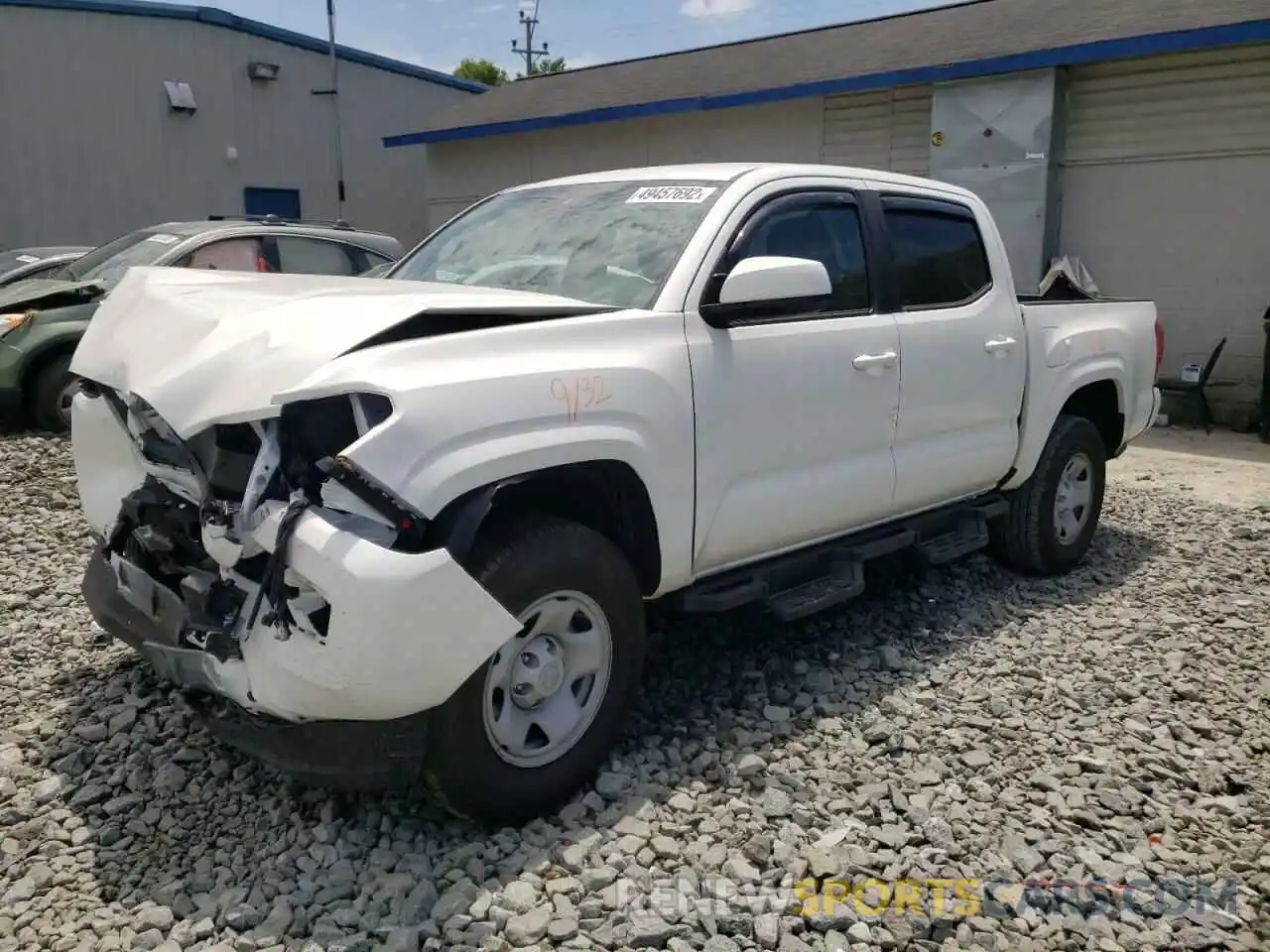 2 Photograph of a damaged car 3TYAX5GN0NT047620 TOYOTA TACOMA 2022