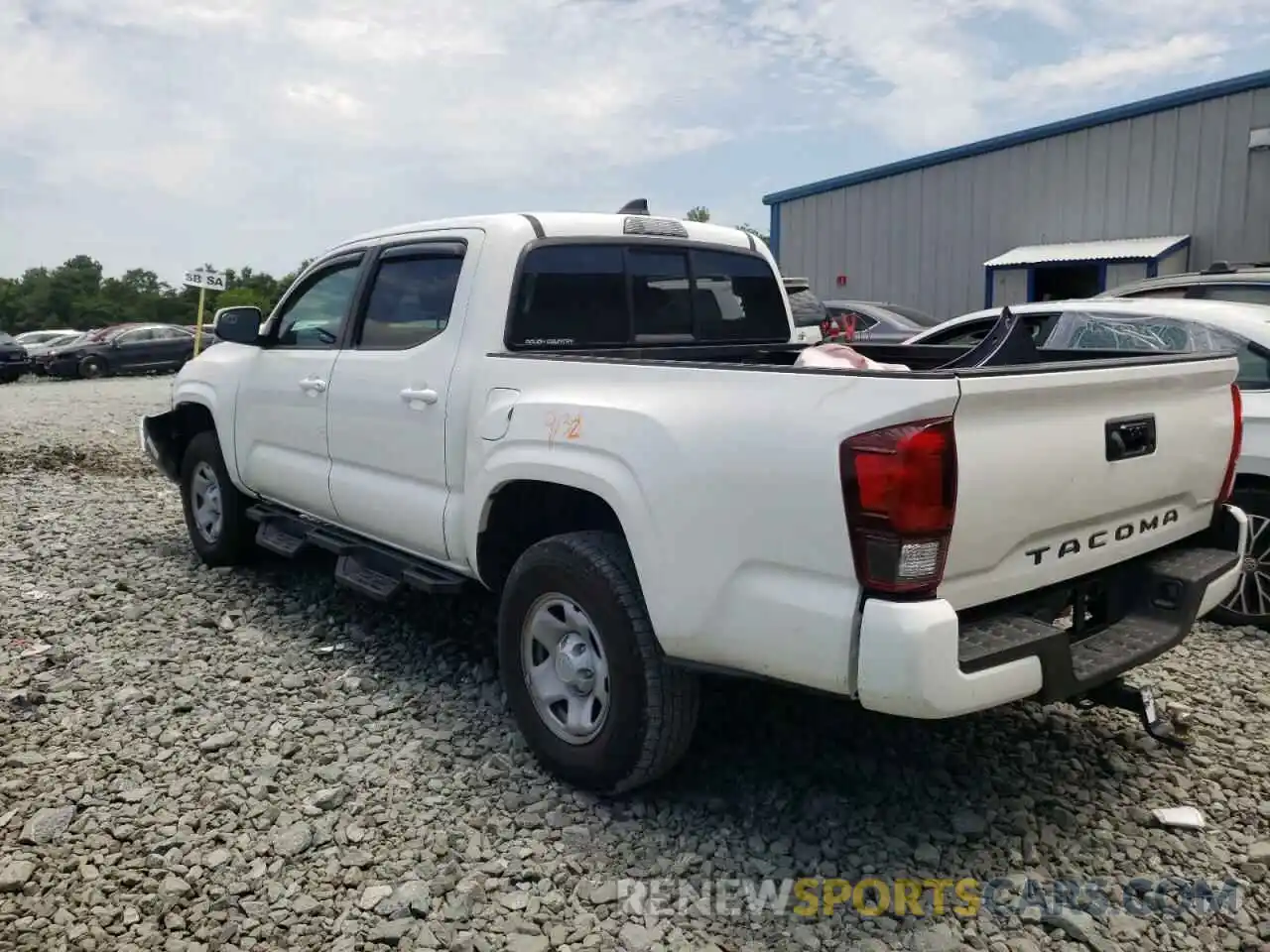 3 Photograph of a damaged car 3TYAX5GN0NT047620 TOYOTA TACOMA 2022