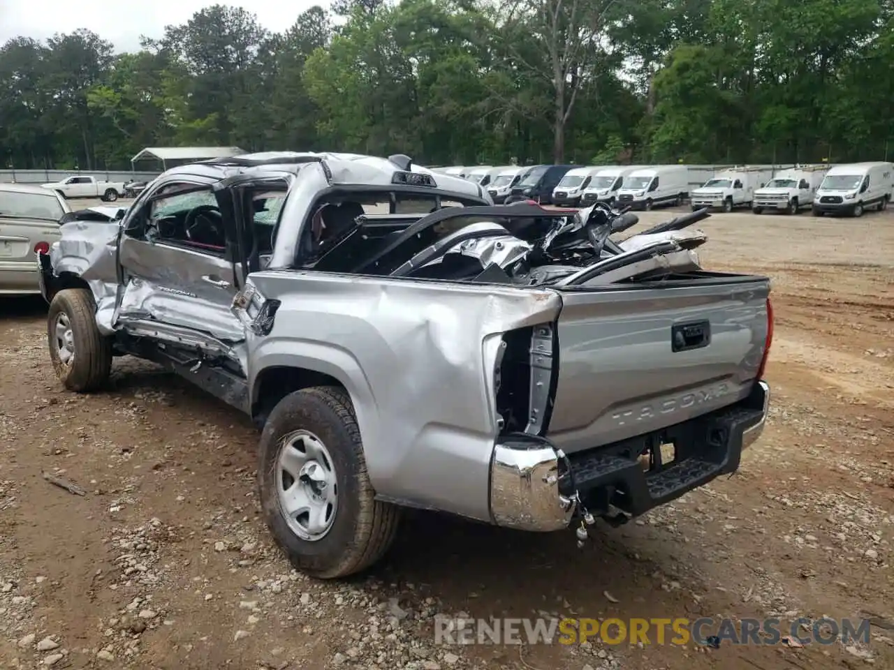 3 Photograph of a damaged car 3TYAX5GN1NT038117 TOYOTA TACOMA 2022