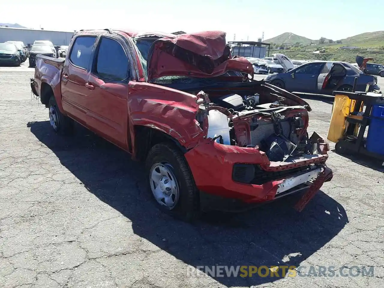 1 Photograph of a damaged car 3TYAX5GN2NT041513 TOYOTA TACOMA 2022